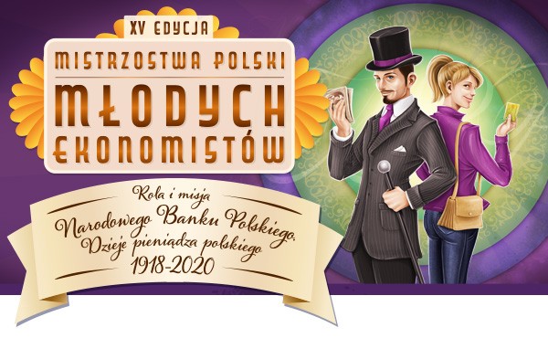 Plakat "Mistrzostwa Polski Młodych Ekonomistów"