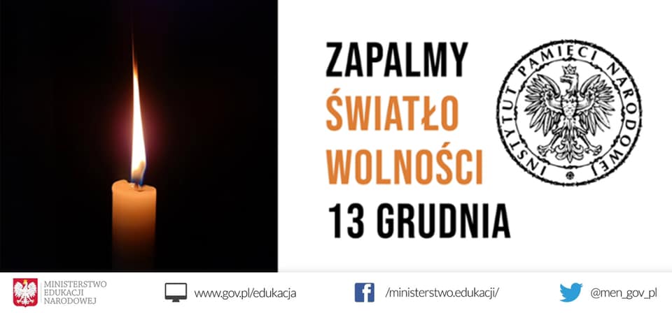 Plakat z akcji Świało wolności