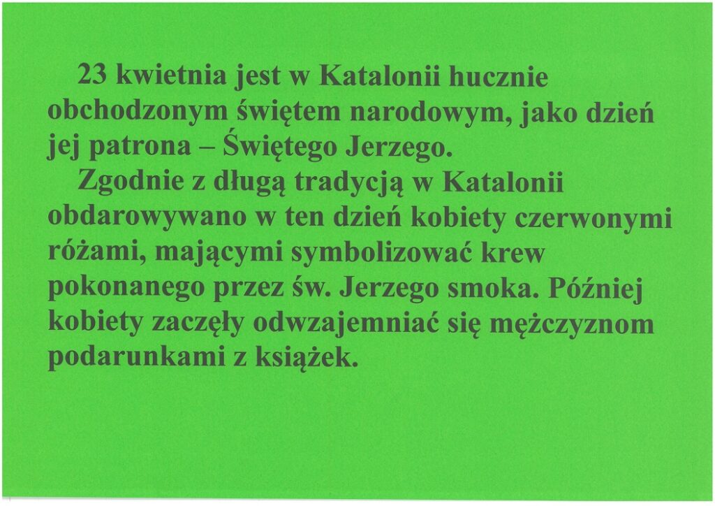 Plansze z gazetki Dzień Książki