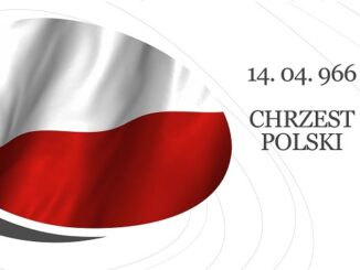 Slajd dotyczący Rocznicy Chrztu Polski