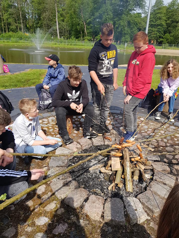 Uczniowie świętują Dzień Dziecka