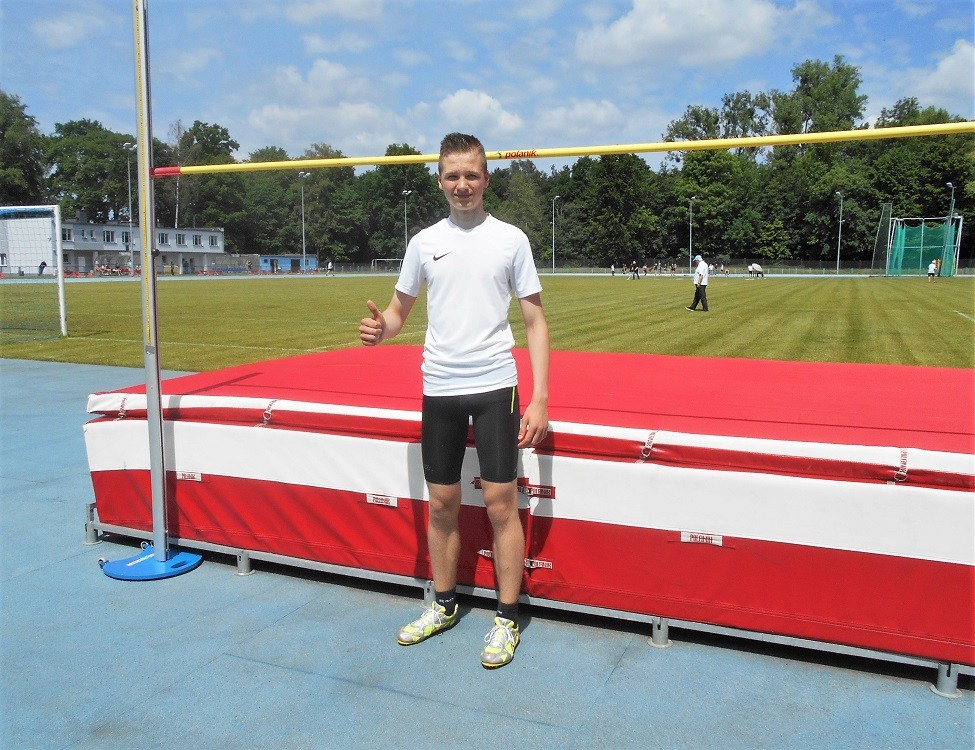 Uczeń ze złotym medalem Finał Igrzysk Młodzieży Szkolnej