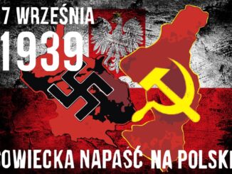Plakat Sowiecka napasć na Polskę