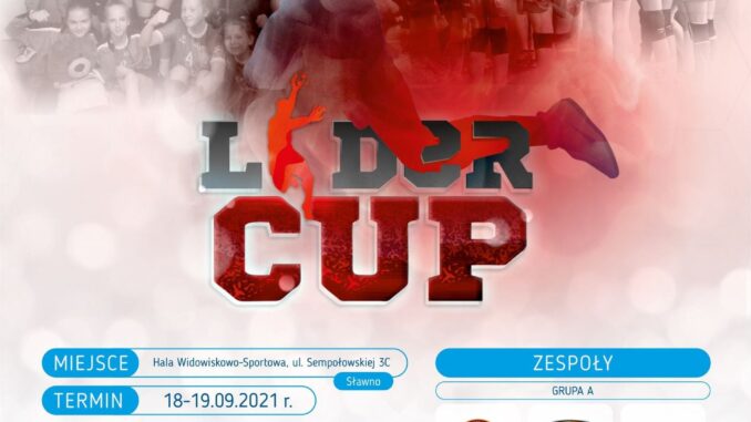 Plakat Lider CUP