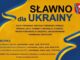 Plakat Sławno dla Ukrainy