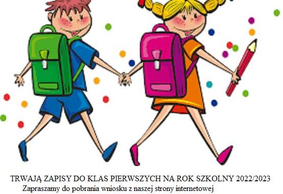 Plakat nabór do szkół i przedszkoli