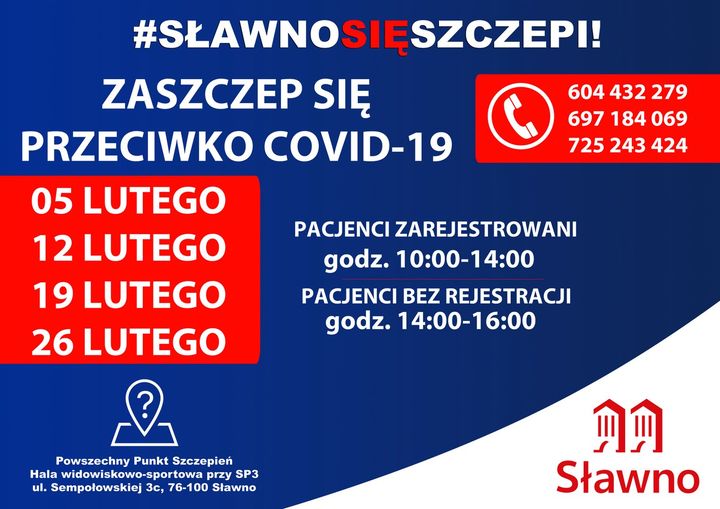 Plakat #SławnoSięSzczepi